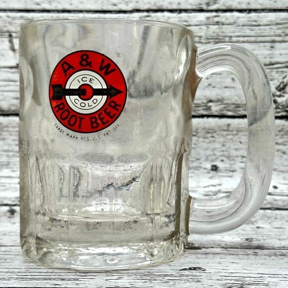 A & W Other - Vintage 1940s A&W Root Beer Glass Mug    